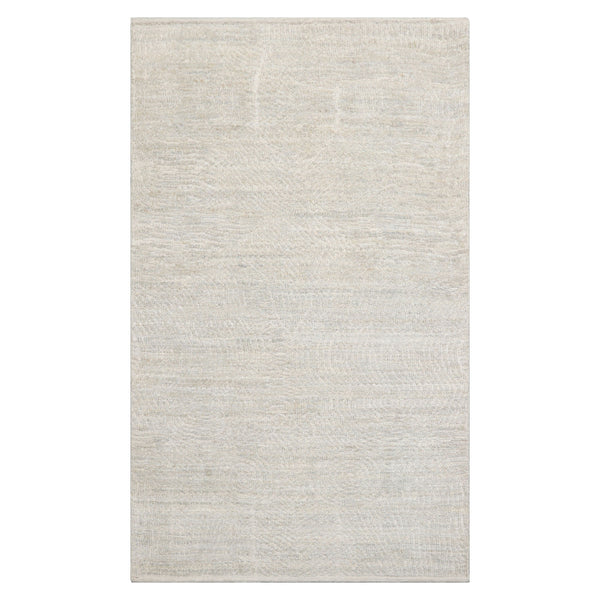 LoomBloom 3x5 Beige Artisan Hand-Knotted Afghan Moroccan Transitional All-Over Wool Oriental Oriental Rug