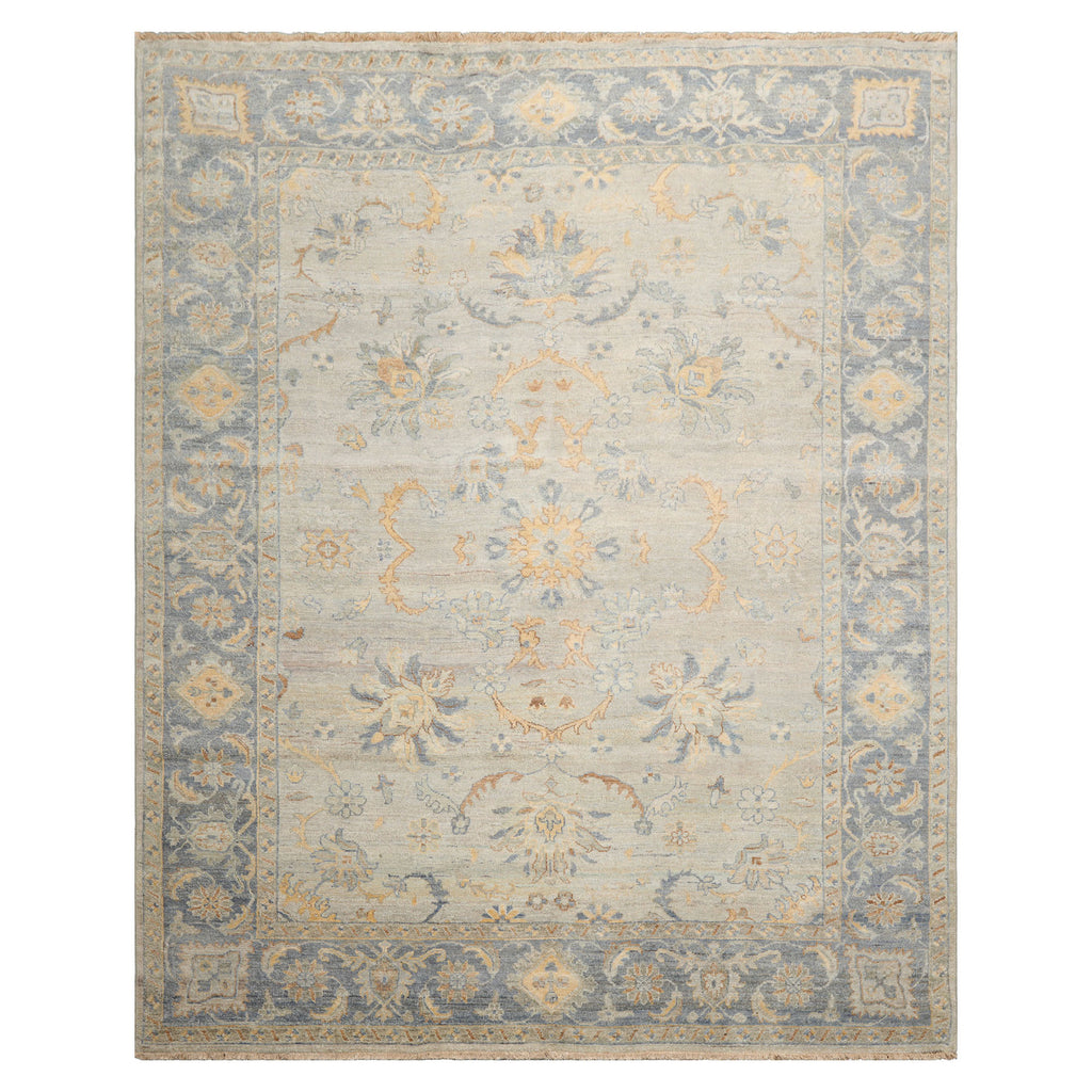 8' x 10' Mint Hand Knotted Afghan Oushak Traditional Wool Oriental Area Rug