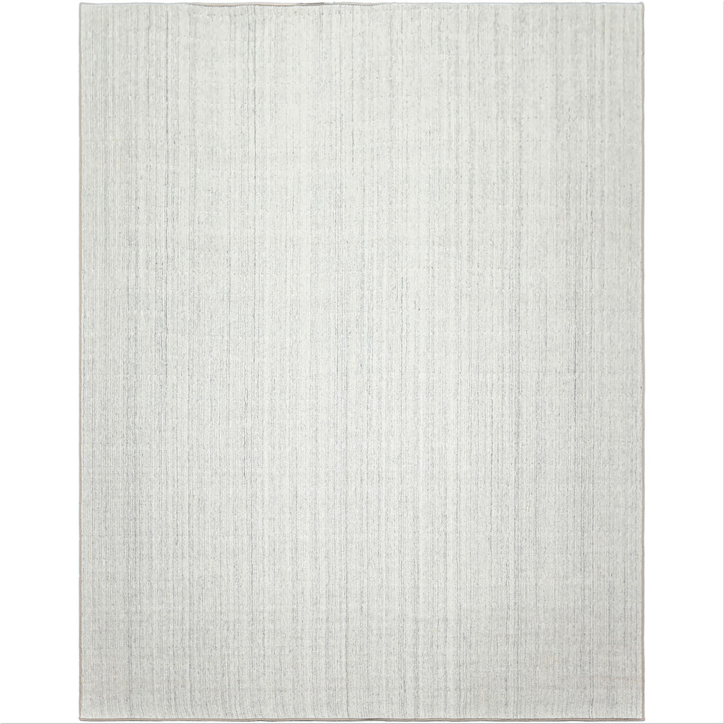 Multi Size Tone on Tone Gray Color Hand Loomed  Wool Contemporary Oriental Rug