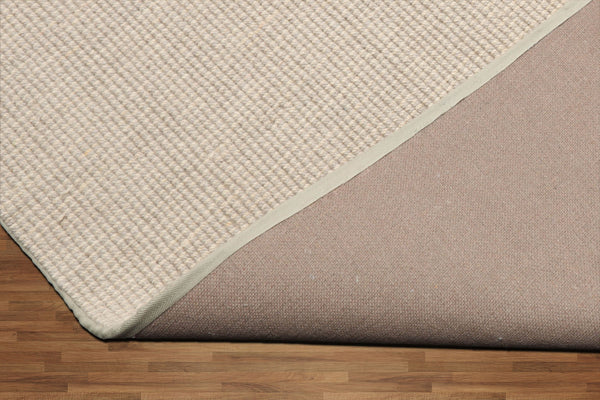 Handmade Wool Rug in Beige Custom Size for Hallway/Stair Runner, 31-Inch Wide Choose a length up to thirty feet long.