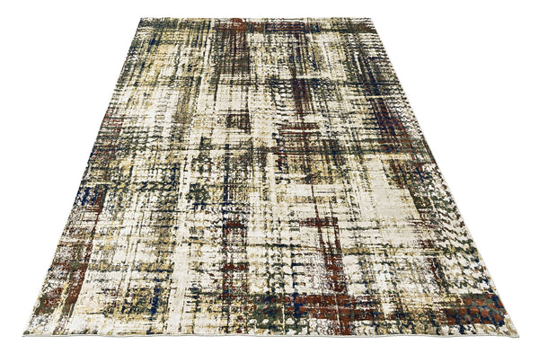9x12 Beige, Gray, Rust Color Power Loom Oushak Wool Modern Oriental Rug