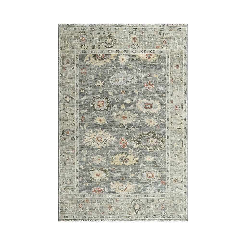 Multi Size Gray Beige Brown Color Hand Knotted All-Over 100% Wool Traditional Oriental Rug