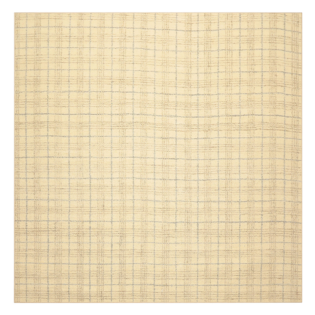 Multi Size Ivory Beige Slate Color Hand Loomed  Wool Contemporary Oriental Rug