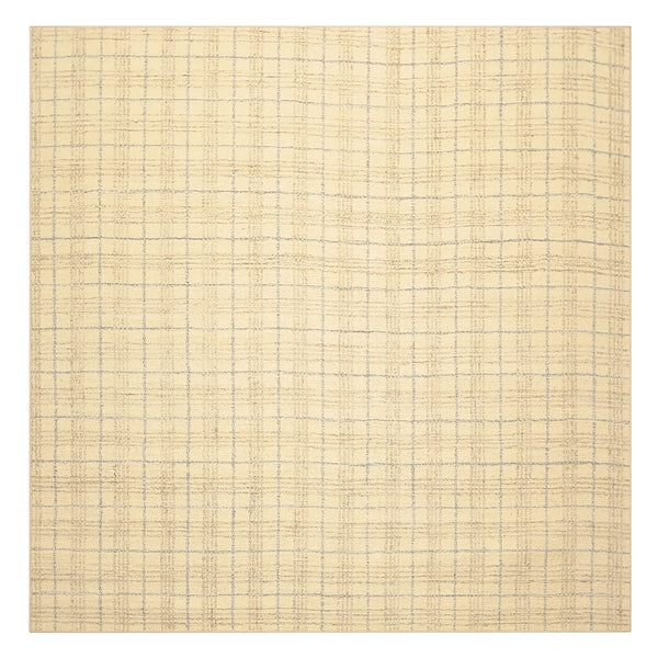 Multi Size Ivory Beige Slate Color Hand Loomed  Wool Contemporary Oriental Rug
