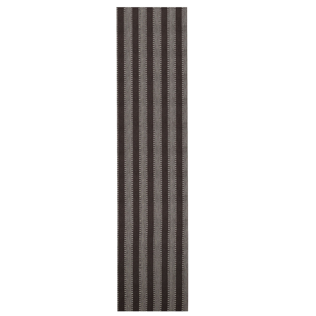Multi Size Chocolate Ivory Color Hand Woven Flatweave Wool Modern Oriental Rug