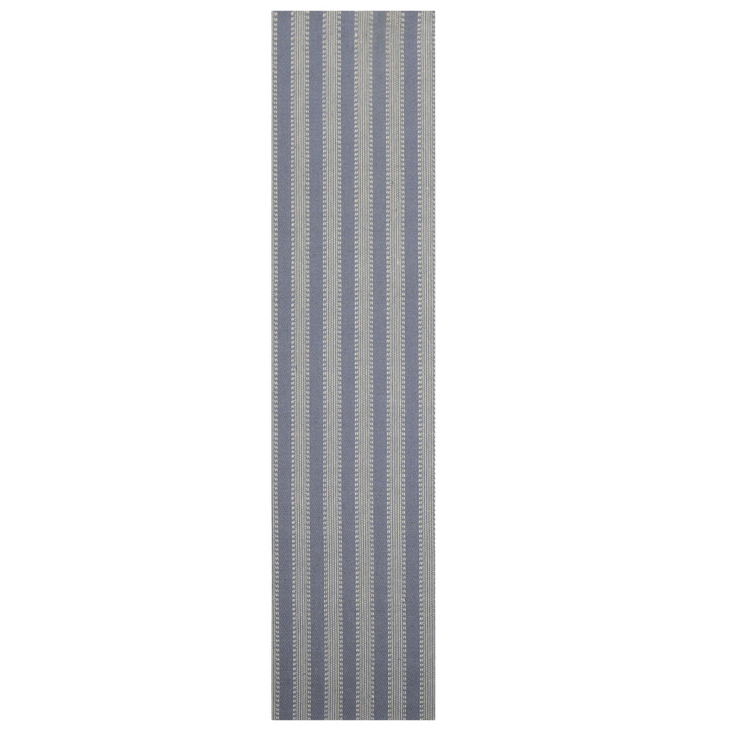 Multi Size Denim Ivory Color Hand Loomed Flatweave Wool Modern Oriental Rug