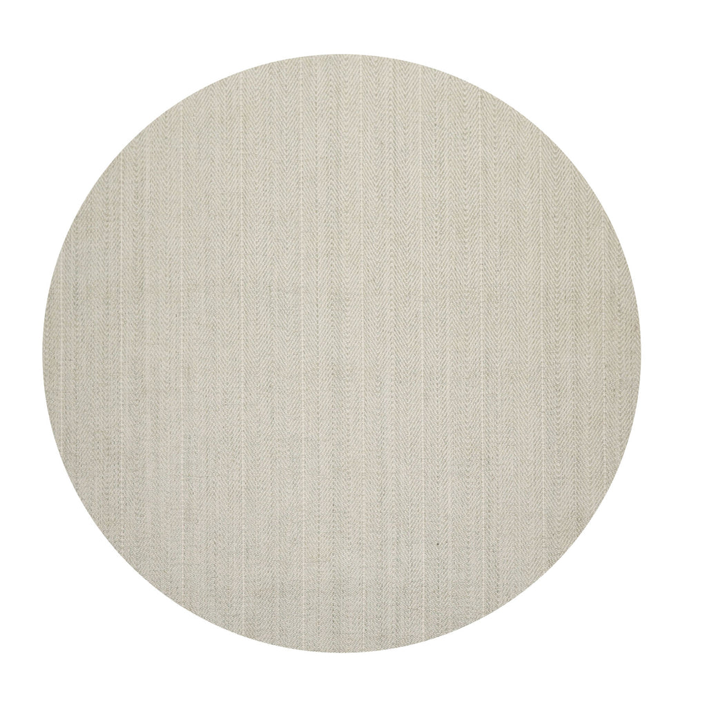 Multi Size Sage Ivory Color Hand Loomed Flatweave Wool Modern Oriental Rug