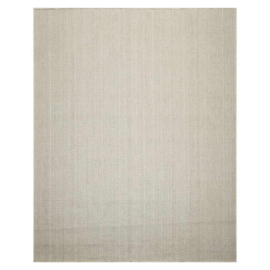 Multi Size Sage Ivory Color Hand Loomed Flatweave Wool Modern Oriental Rug