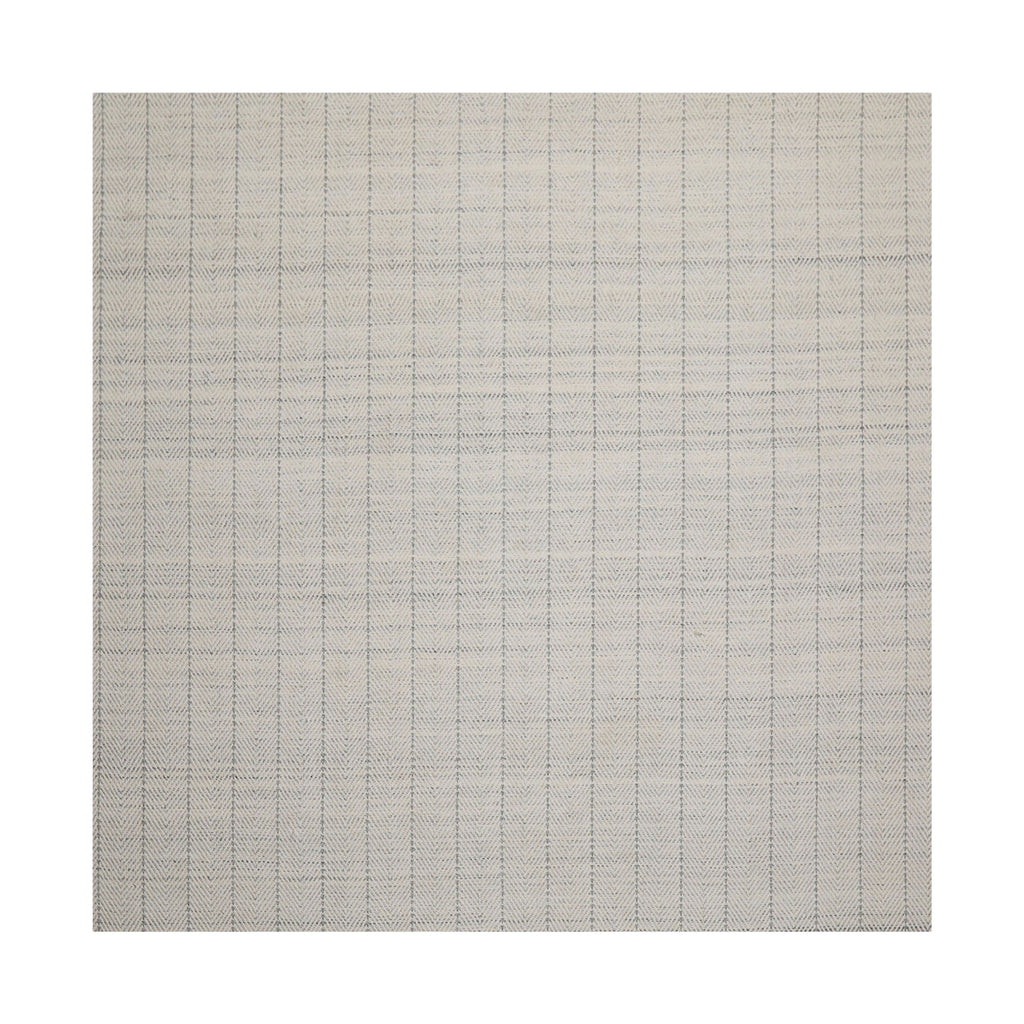 Multi Size Ivory  Gray Color Hand Loomed Flatweave Wool Contemporary Oriental Rug
