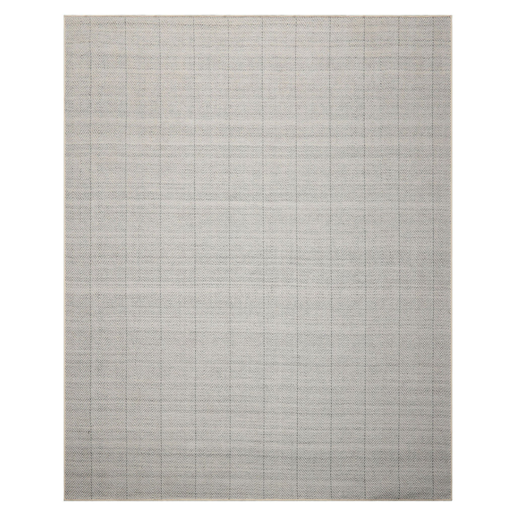 Multi Size Ivory  Gray Color Hand Loomed Flatweave Wool Geometric Oriental Rug