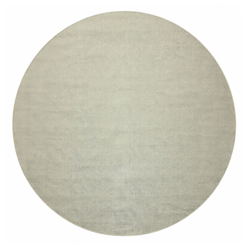 Multi Size Celadon Gray Color Hand Loomed Berber Wool Contemporary Oriental Rug