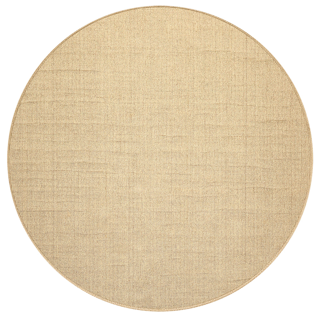 Multi Size Beige Tan Color Hand Loomed Berber Wool Contemporary Oriental Rug
