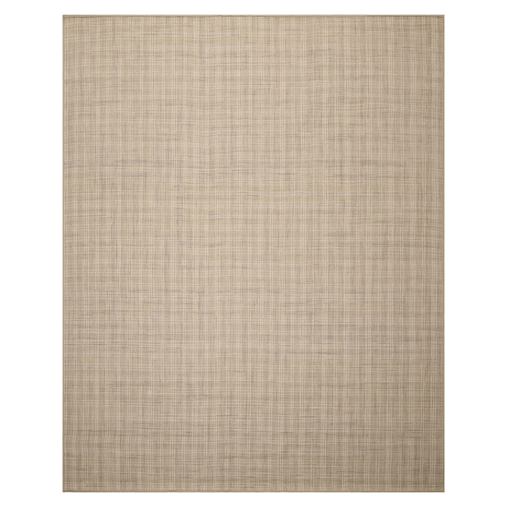Multi Size Beige Ivory Taupe Color Hand Loomed Flatweave Wool Modern Oriental Rug