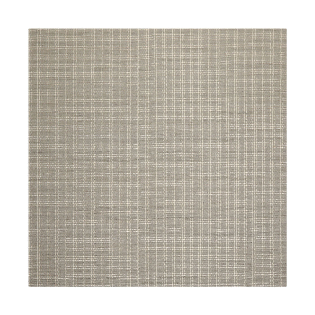 Multi Size Gray Ivory Color Hand Woven Flatweave Wool Modern Oriental Rug