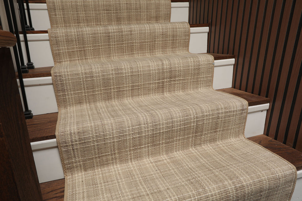 Multi Size Beige Ivory Taupe Color Hand Loomed Flatweave Wool Modern Oriental Rug