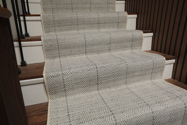 Multi Size Ivory  Gray Color Hand Loomed Flatweave Wool Geometric Oriental Rug