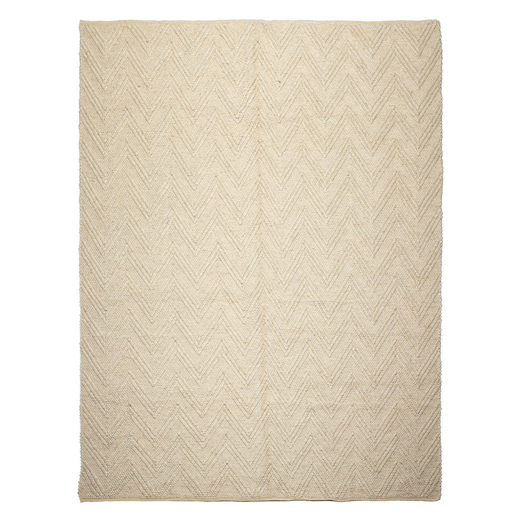 9x12 Tone on Tone Ivory, , Color Hand Knotted Tibetan Wool Modern & Contemporary Oriental Rug